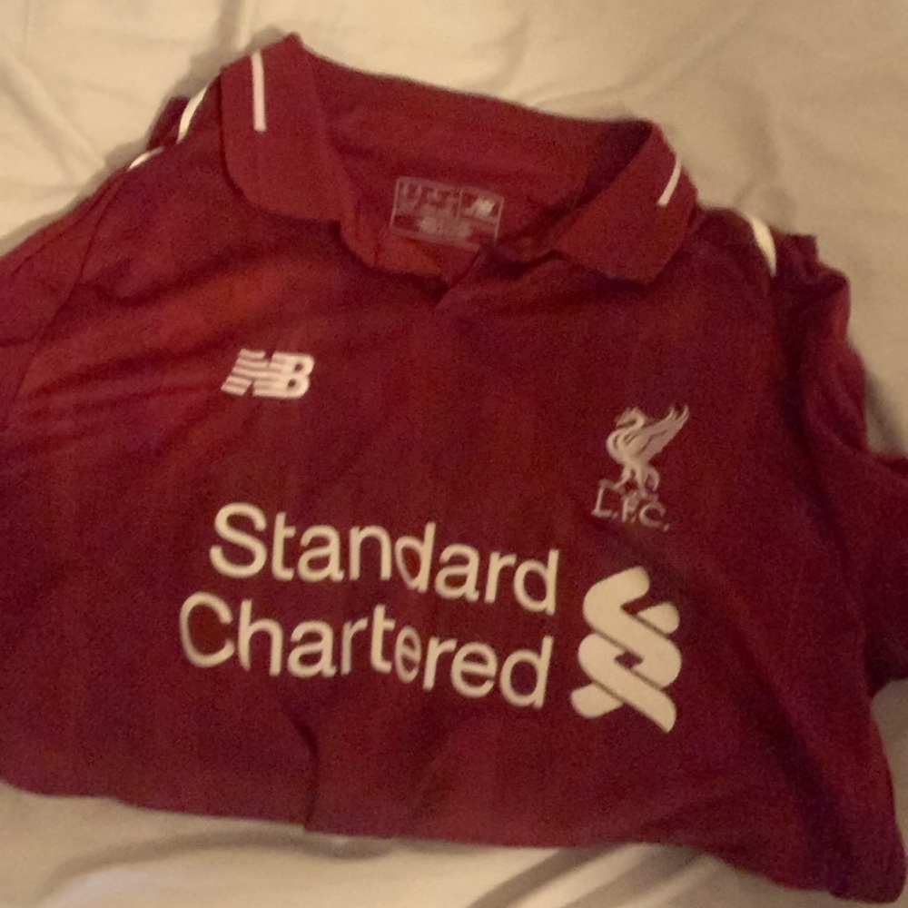 Liverpool Salah football jersey